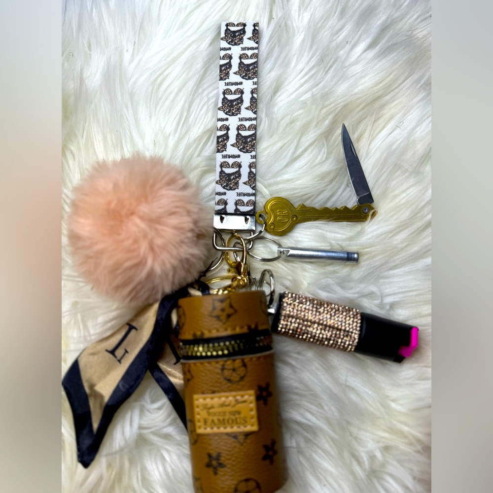 Mom life keychain